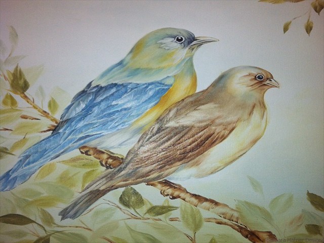 Bluebirds<br/>20" x 24"<br/>Maxine Gillilan