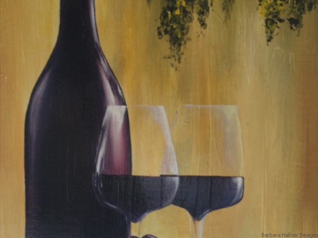 Wine & Grapes<br/>Oil<br/>Maxine Gillilan